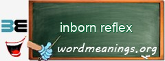 WordMeaning blackboard for inborn reflex
